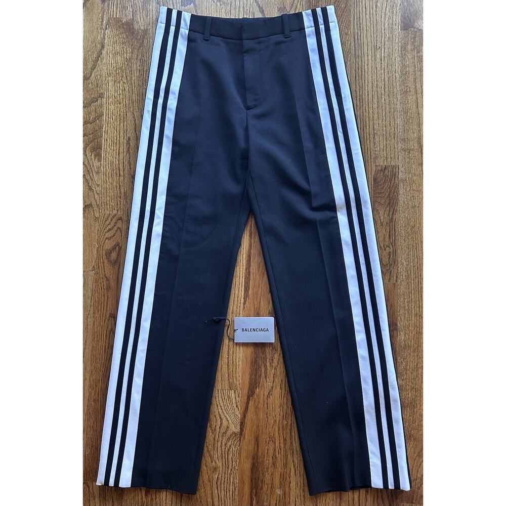 Balenciaga Runway Side Stripe Trousers SS19